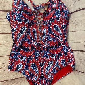 Michael Kors one-piece swim suit